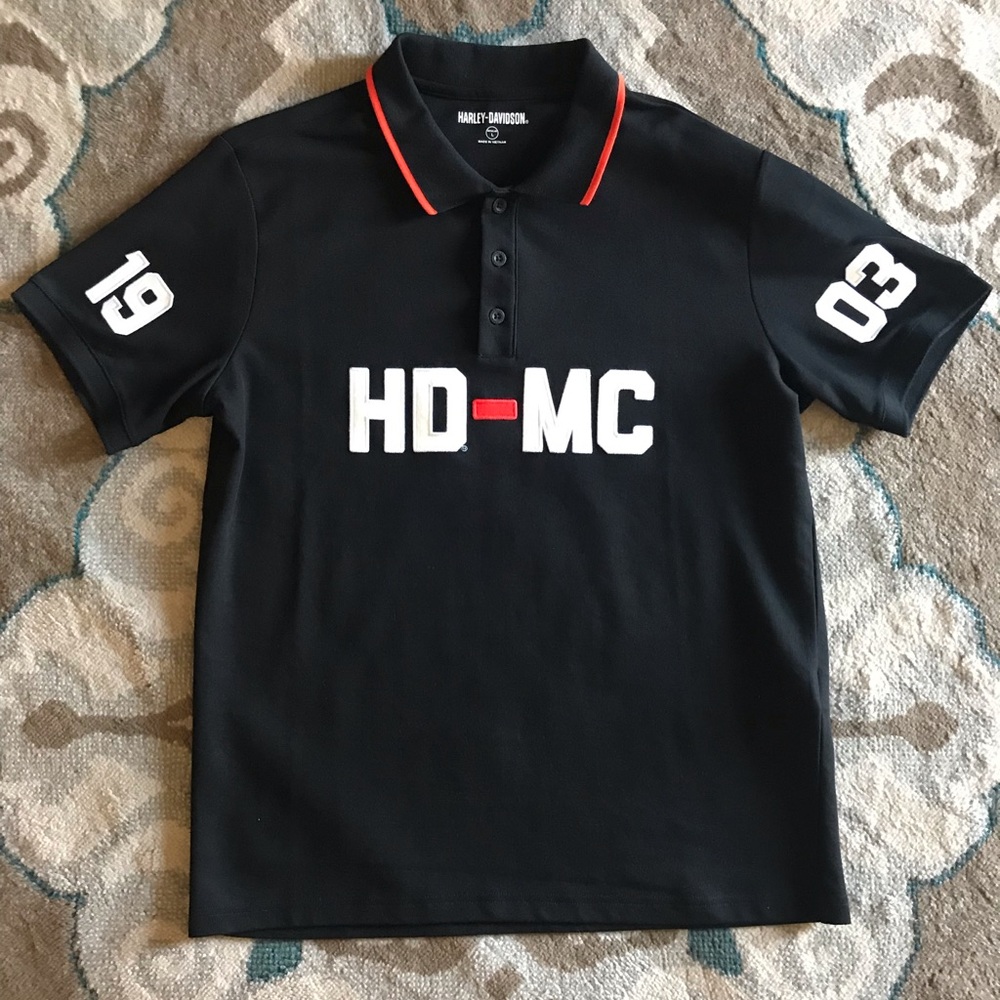 Harley Davidson polo large
